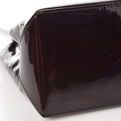 Louis Vuitton Vernis Wilshire PM Amarante 7 of 8