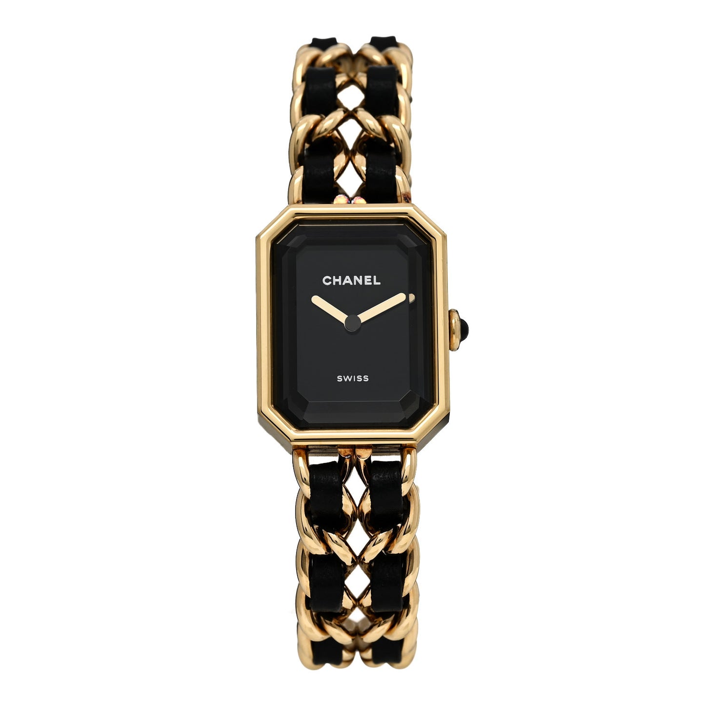 Stainless Steel Lambskin 20mm Chain Premiere Quartz Watch Gold
