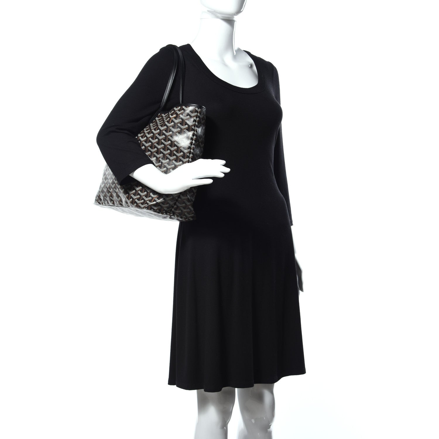 Goyard Goyardine Saint Louis PM Black 2 of 8