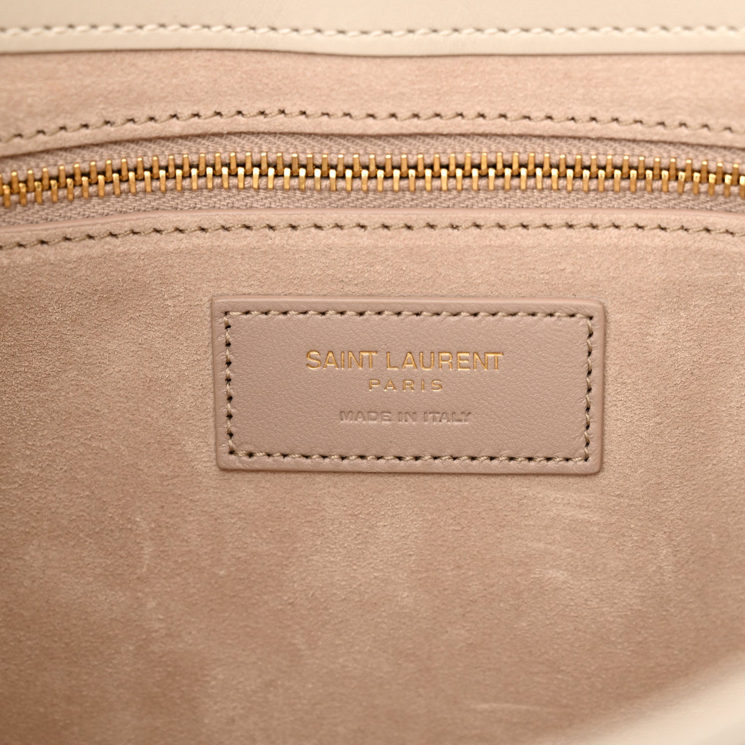 Saint Laurent Smooth Calfskin Le 5 A 7 Hobo Blanc Vintage 6 of 10