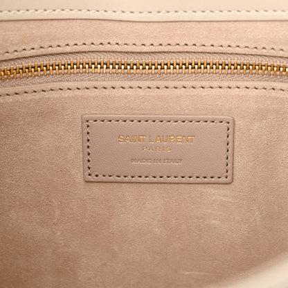 Saint Laurent Smooth Calfskin Le 5 A 7 Hobo Blanc Vintage 6 of 10