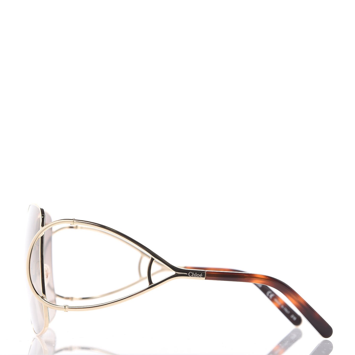 Jackson Oversized Square Sunglasses CE135S Gold