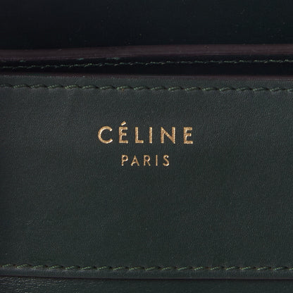 Celine Smooth Calfskin Mini Luggage Emerald 7 of 9