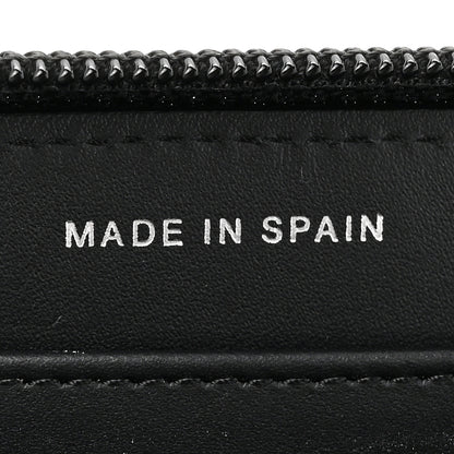 Chanel Patent Caviar Timeless CC Large Gusset Zip Around Wallet Black 7 of 9