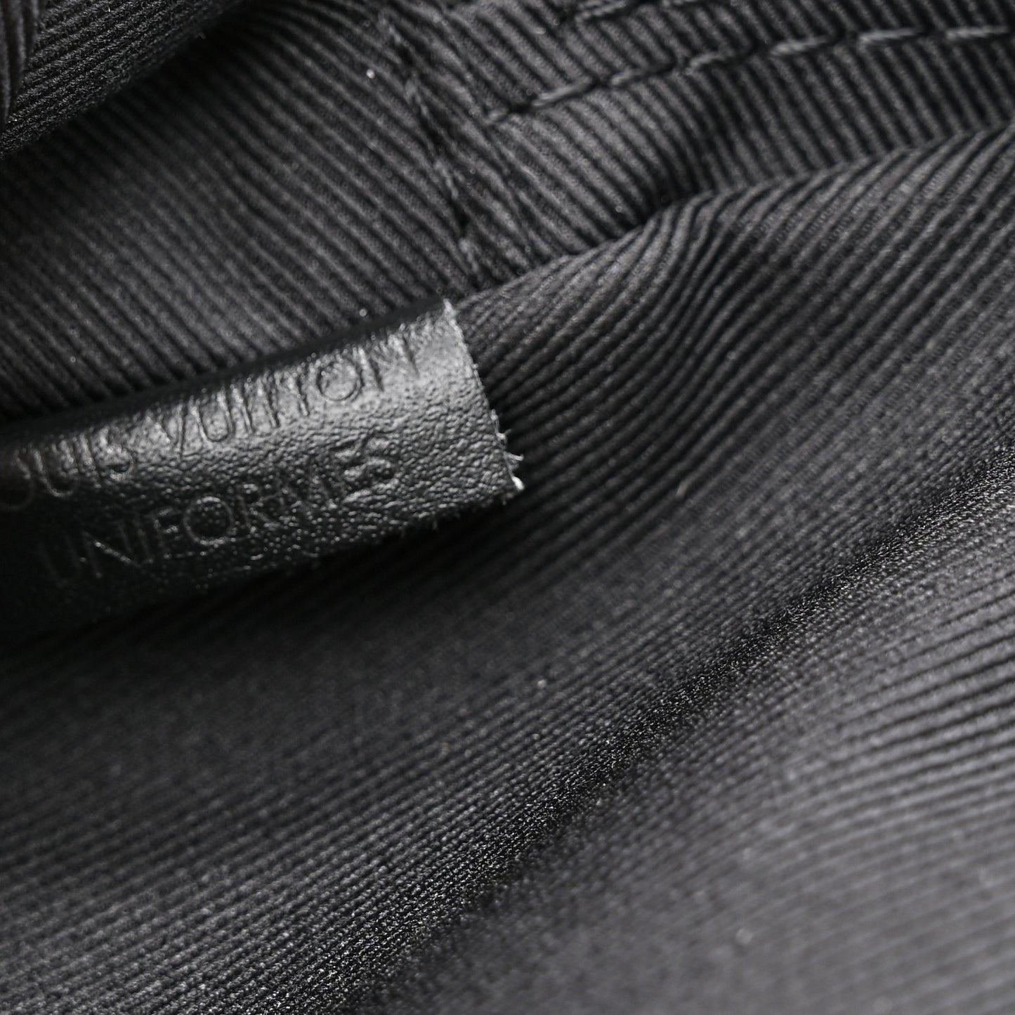 Taurillon Monogram Uniformes Solar Ray Soft Pochette Volga Belt Bag Black