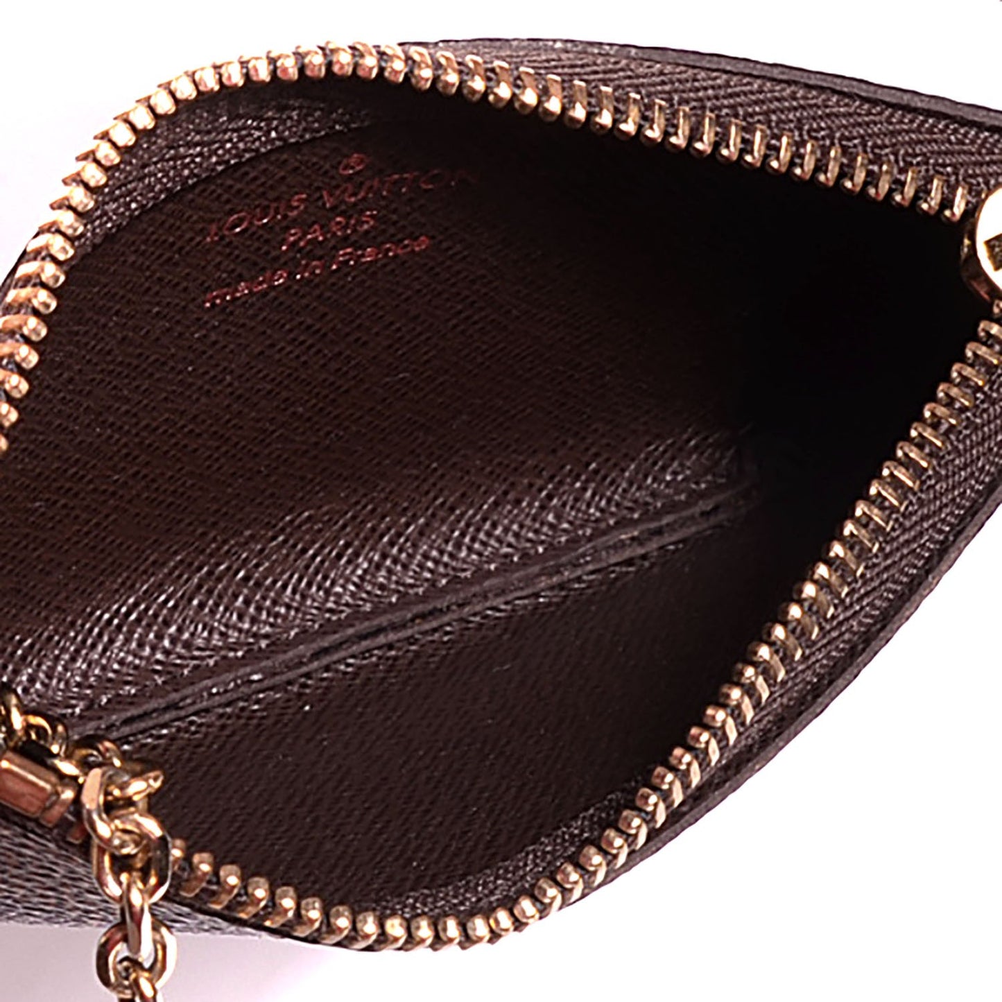Damier Ebene Key Pouch
