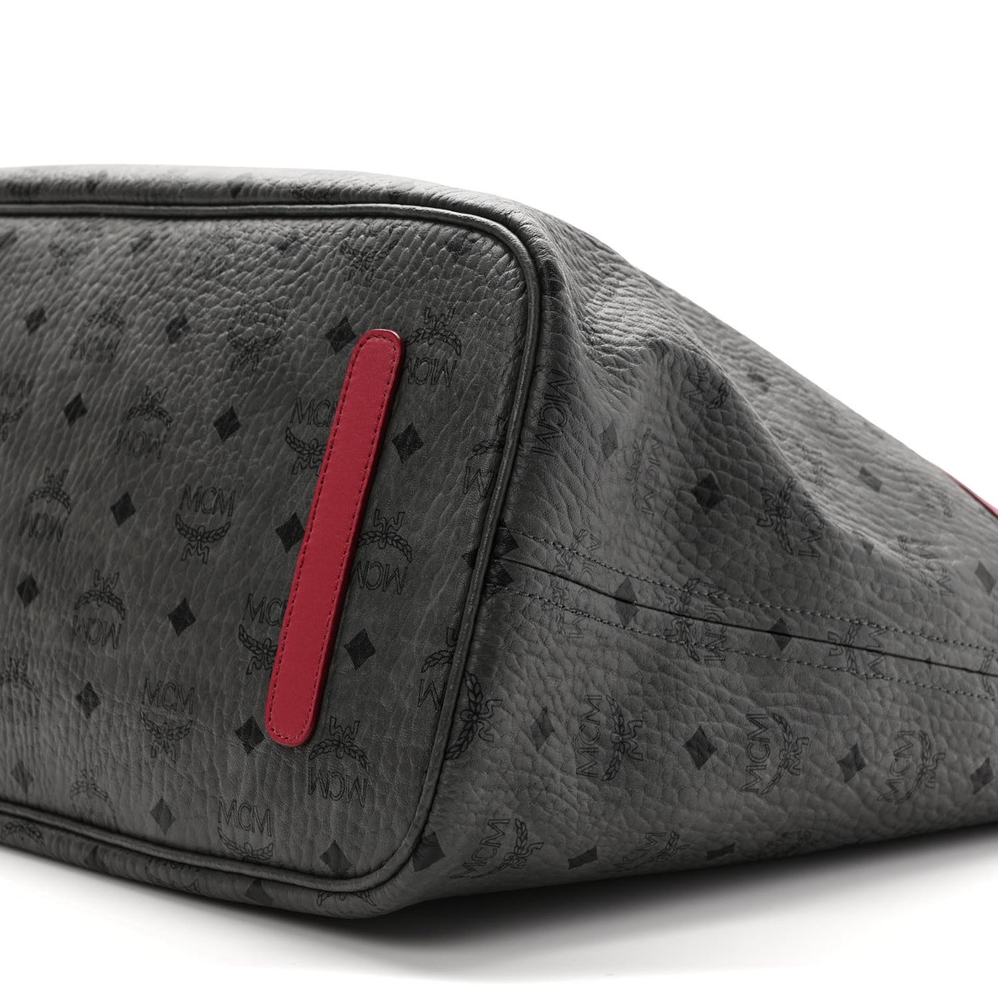 Visetos Large Anya Shopper Tote Phantom Grey Red