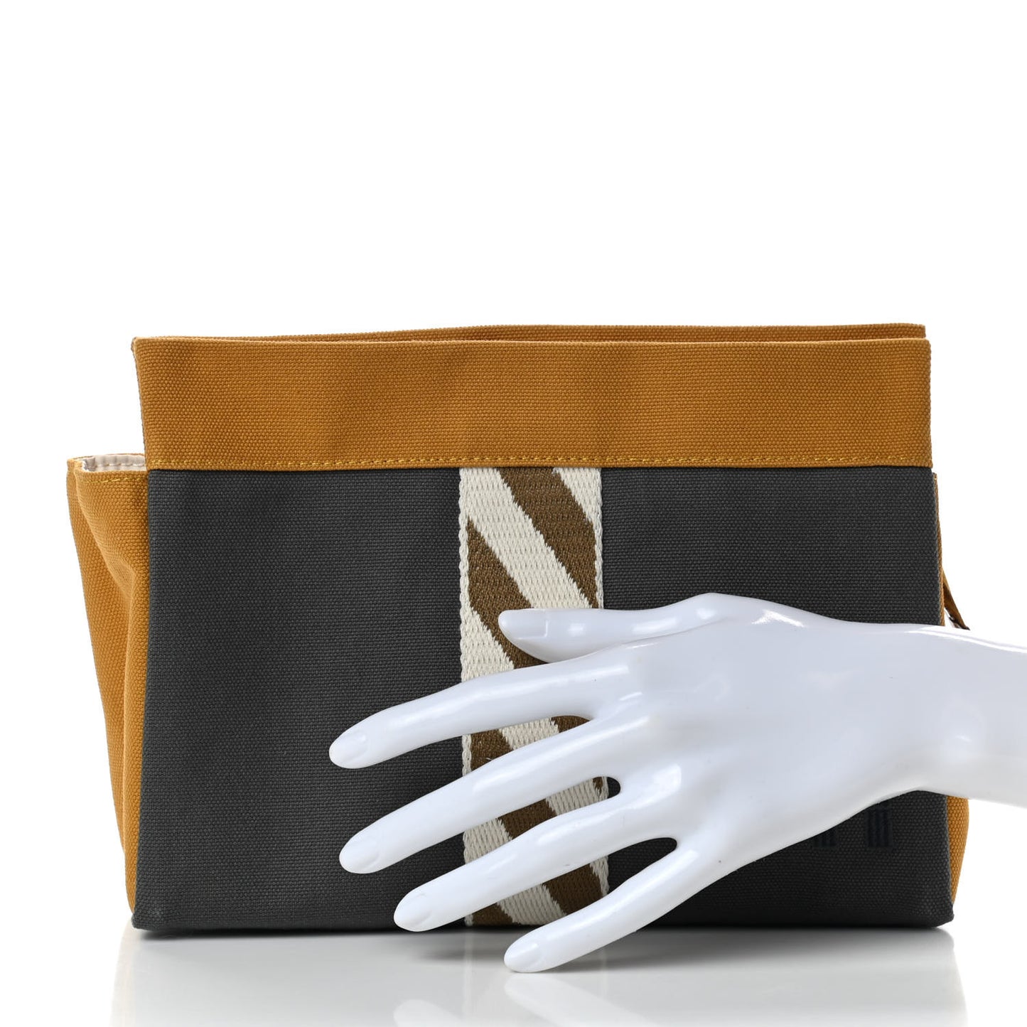Toile Trousse De Voyage Jimetou PM Ocre Acier
