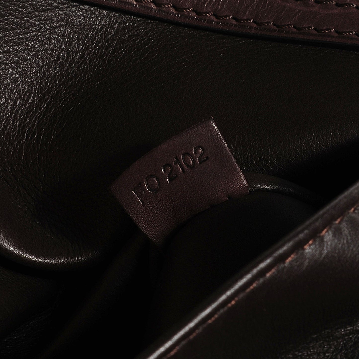 Suede Calfskin SC Bag MM BBrown