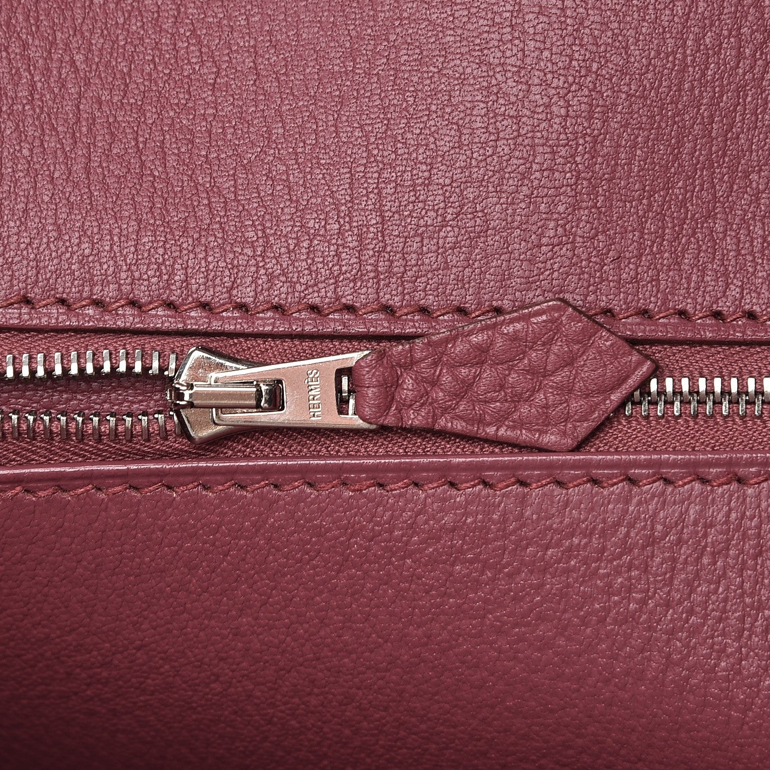 Hermes Taurillon Clemence Birkin 40 Bois de Rose 16 of 34