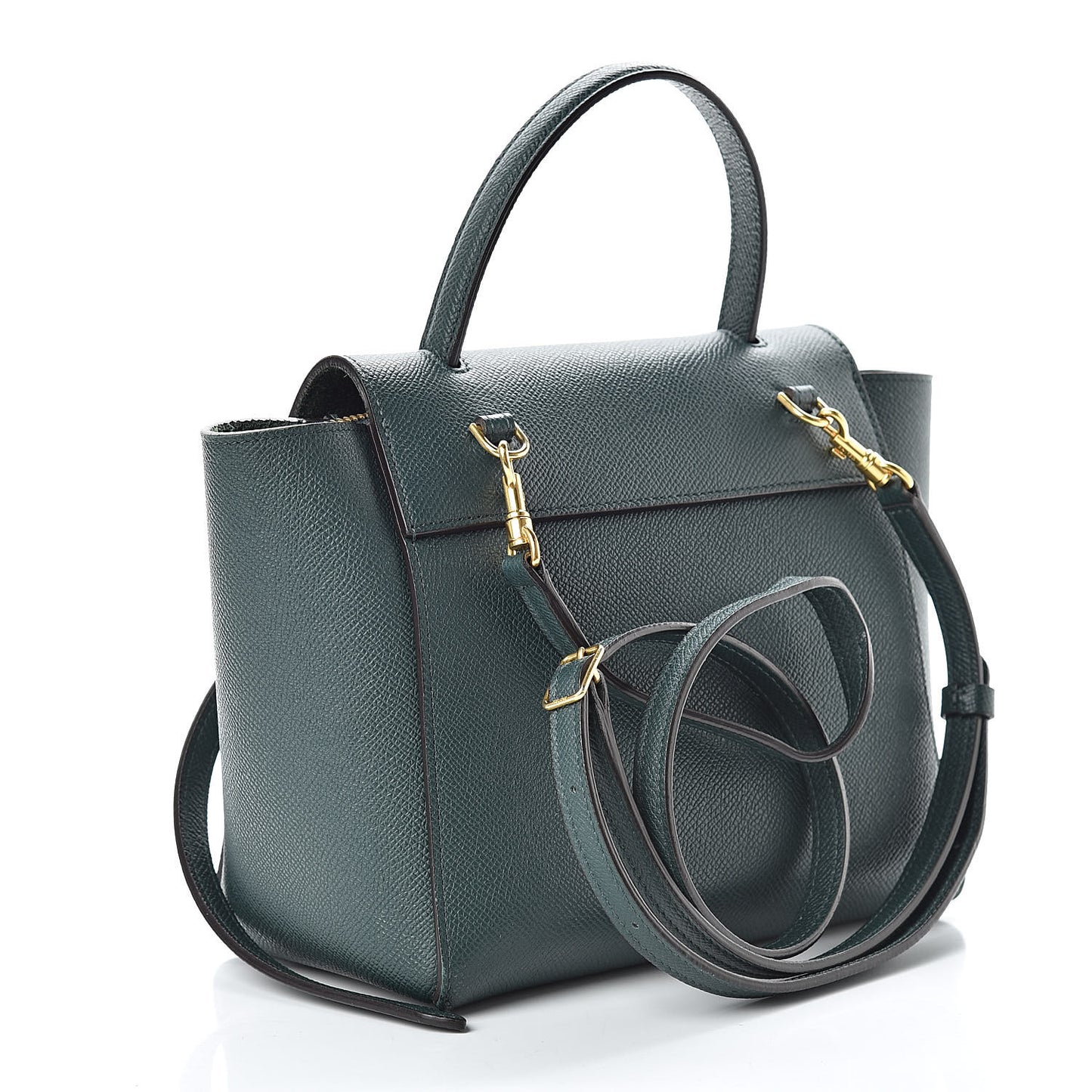 Grained Calfskin Nano Belt Bag Amazone