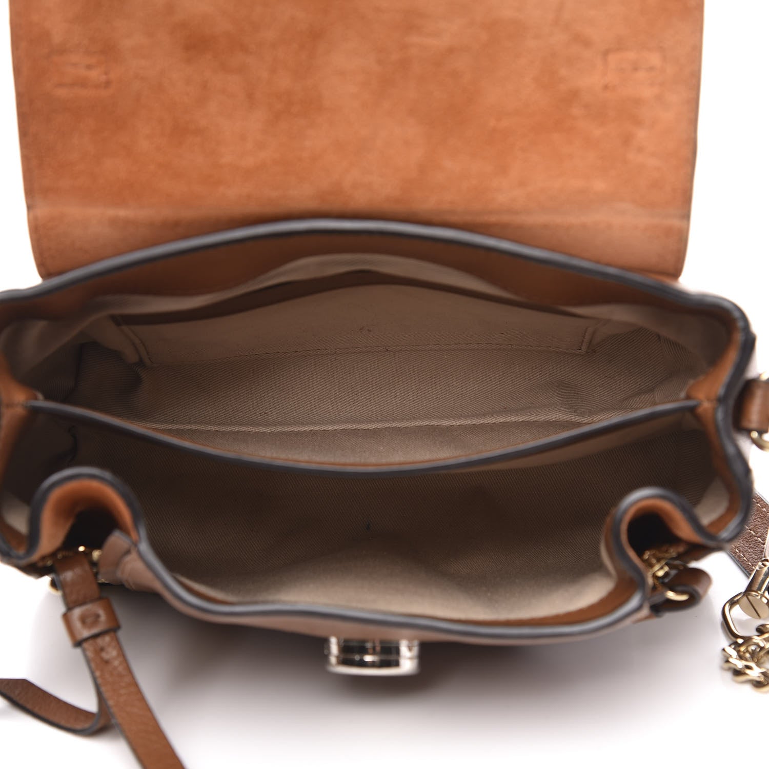 Chloe Calfskin Mini Faye Day Shoulder Bag Tan 5 of 14