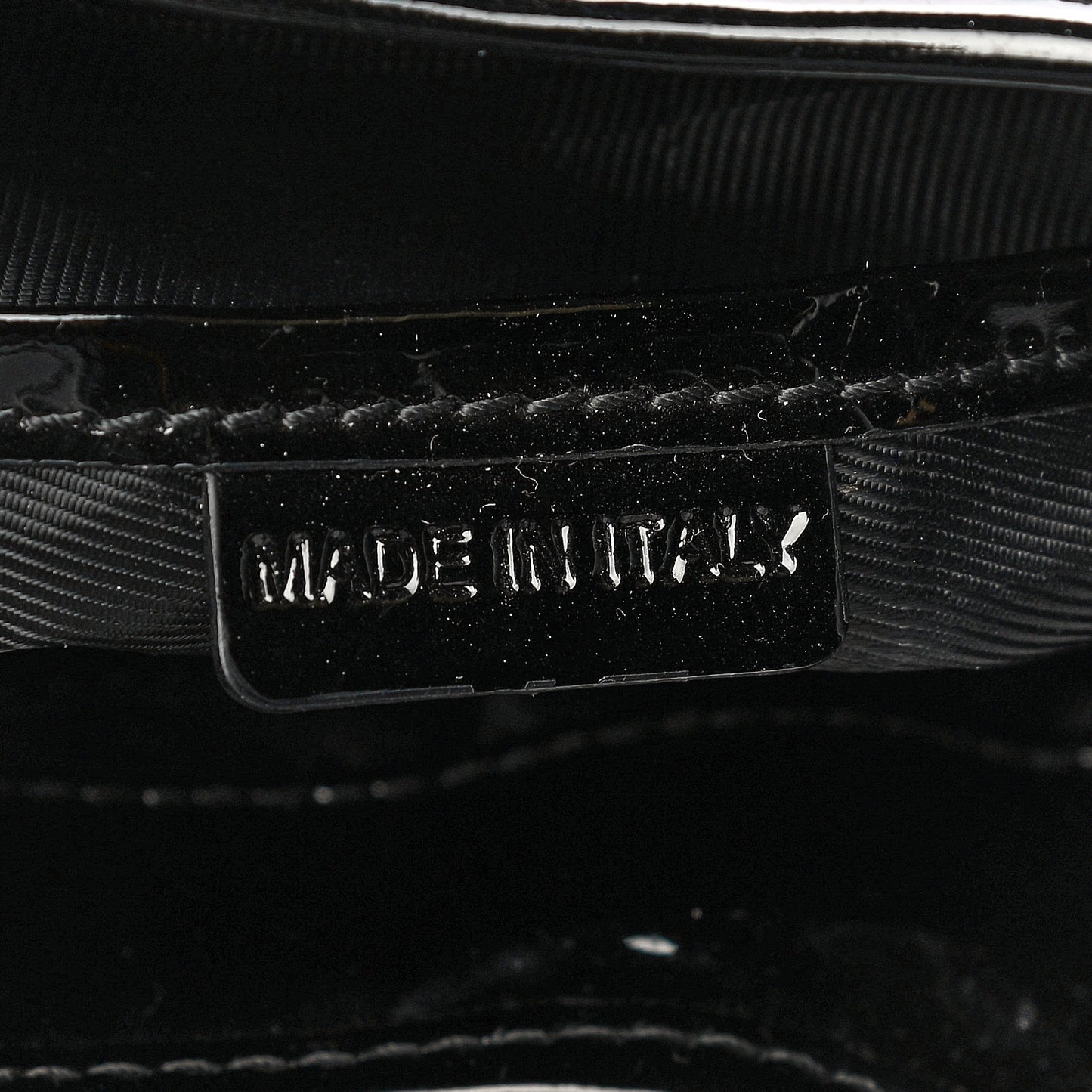 Patent Quilted Brook Hobo Black