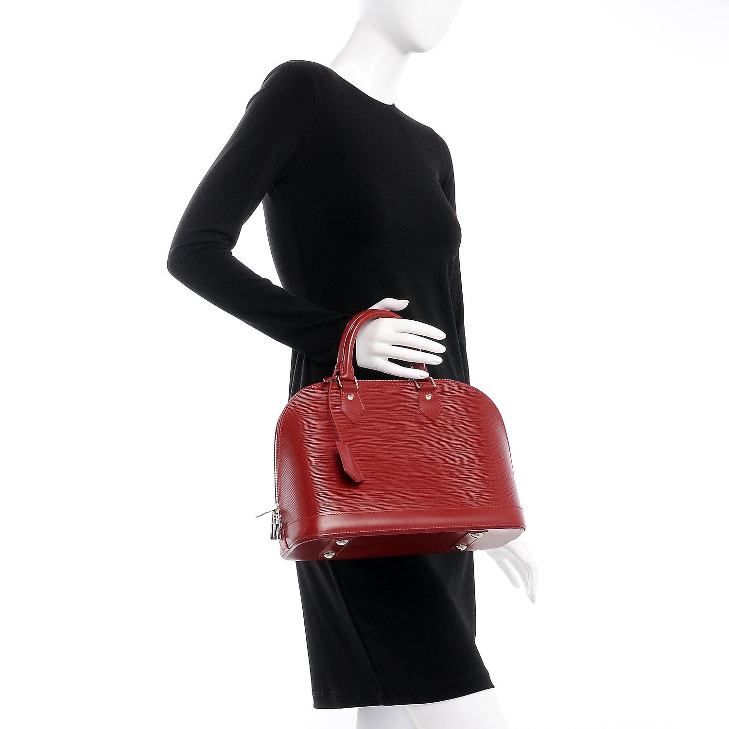 Louis Vuitton Epi Alma PM Rubis 2 of 8