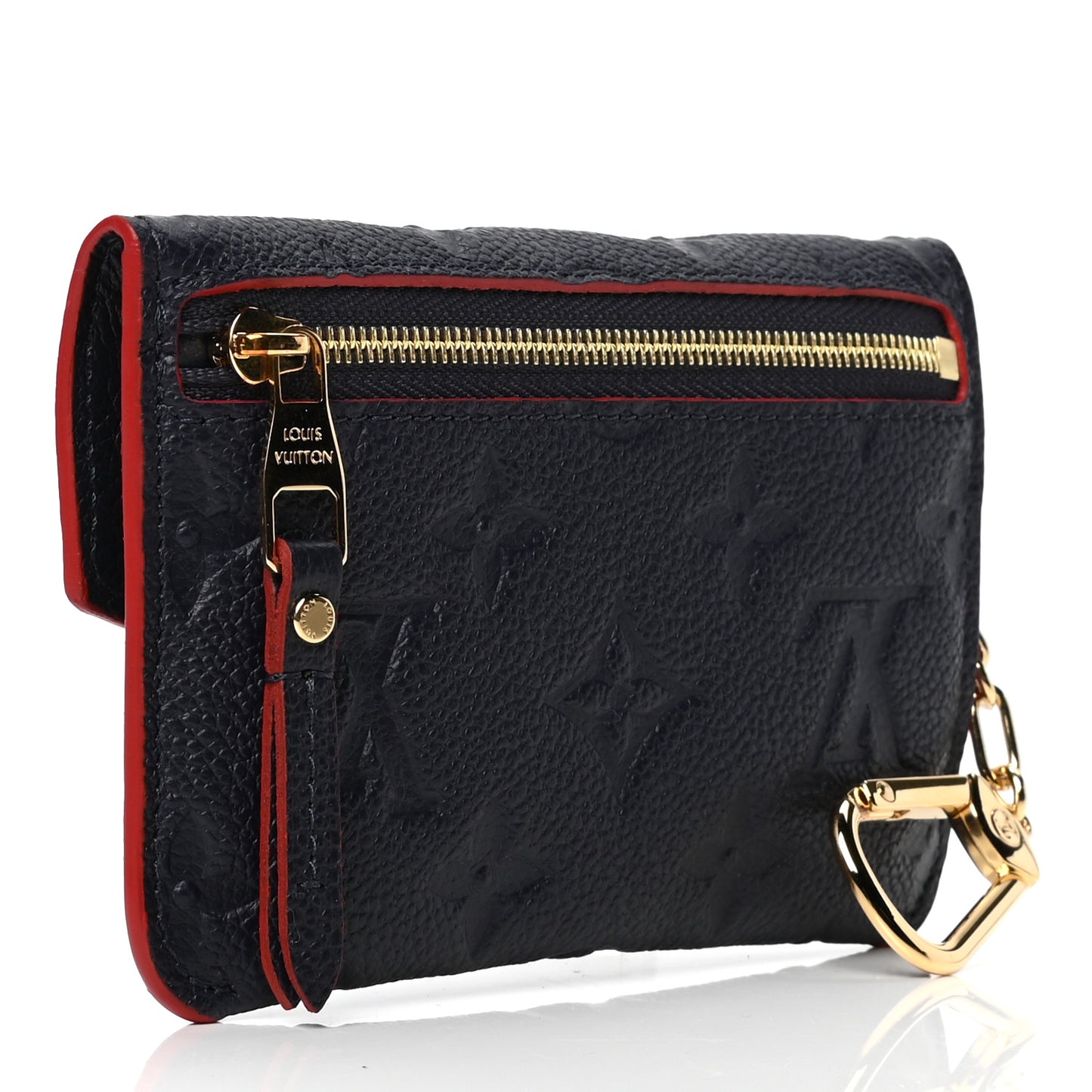 Empreinte Key Pouch Marine Rouge