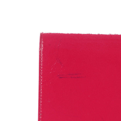 Saint Laurent Textured Patent Monogram Large Belle De Jour Clutch Fuchsia 9 of 11