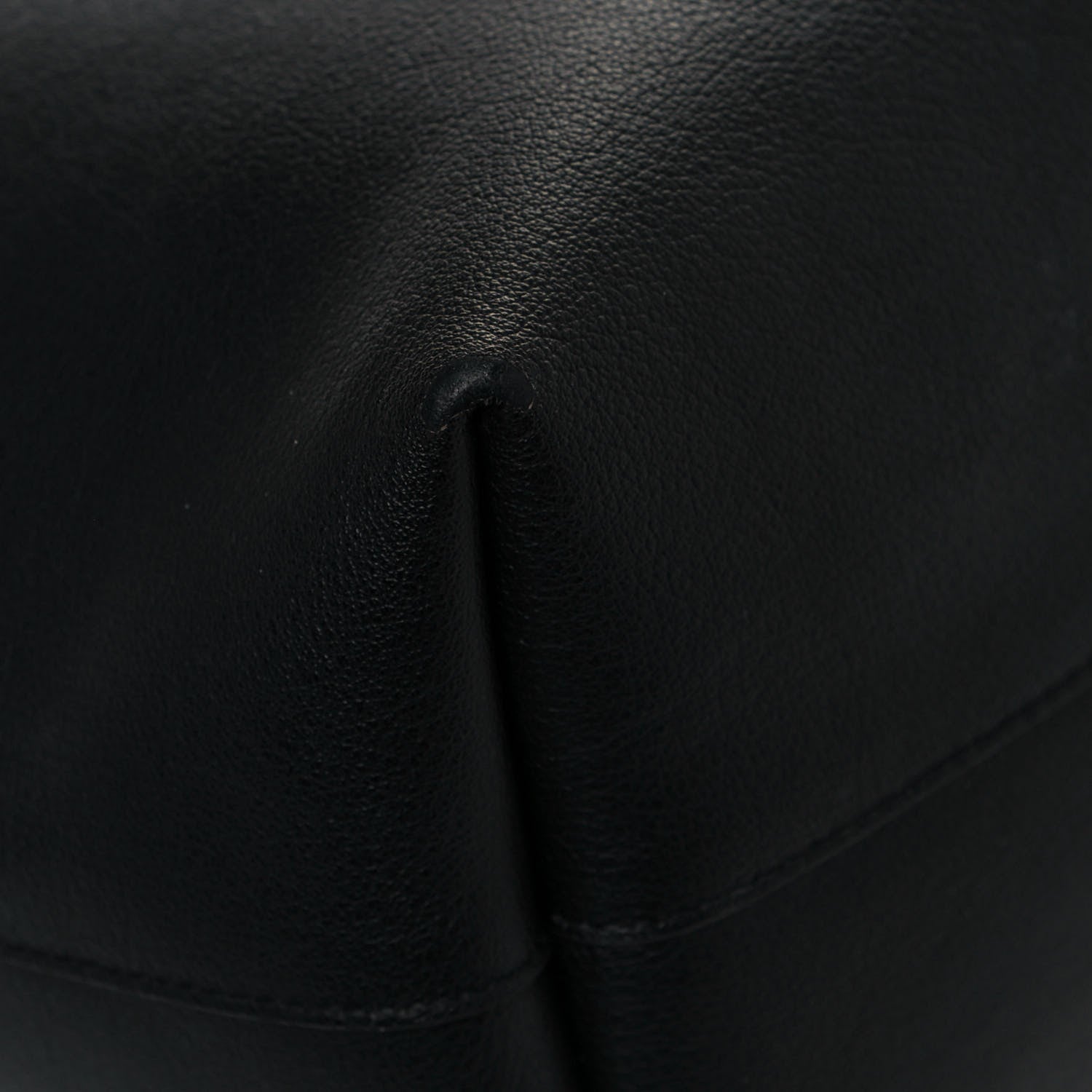 Saint Laurent Calfskin Large Shopping Tote Black 10 of 16