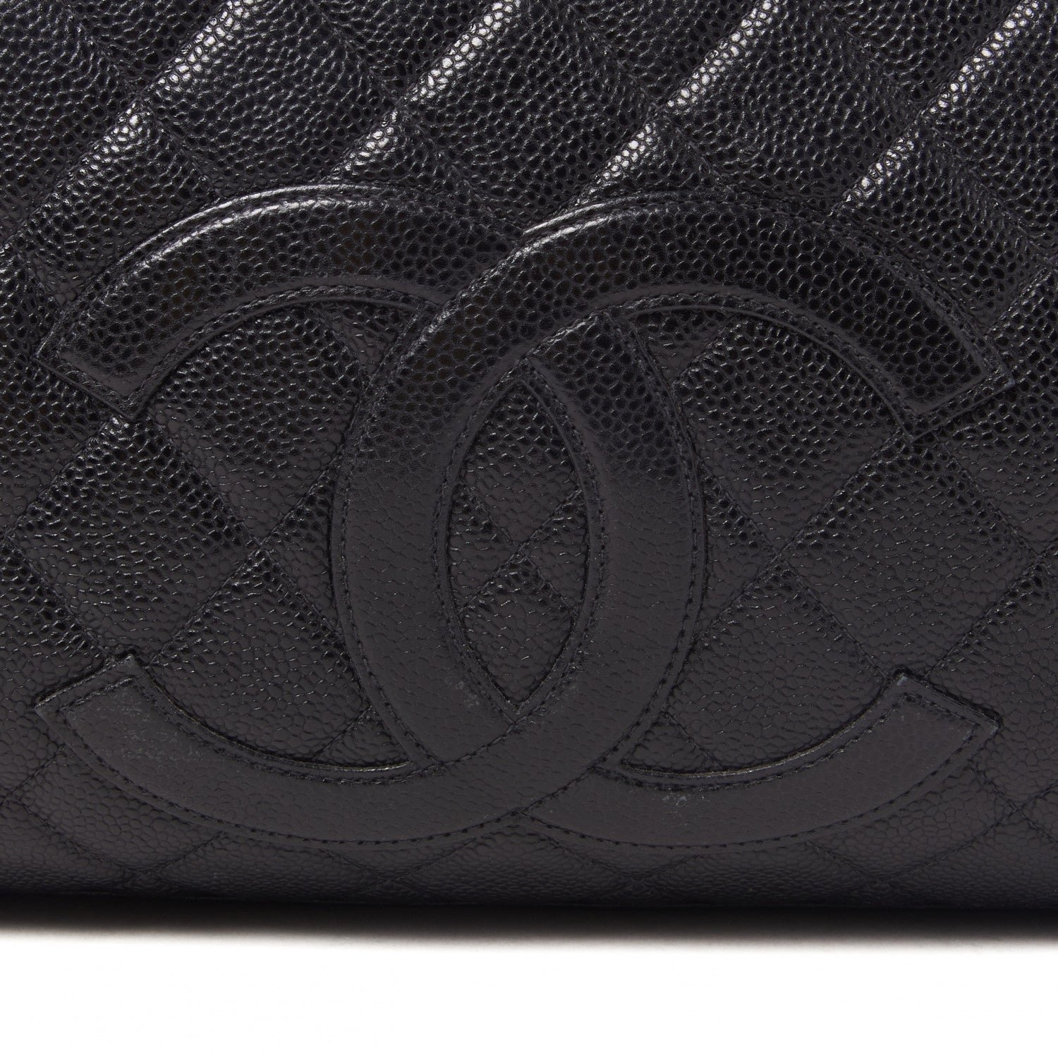 Chanel Caviar Quilted Large Bowler Black 8 of 10