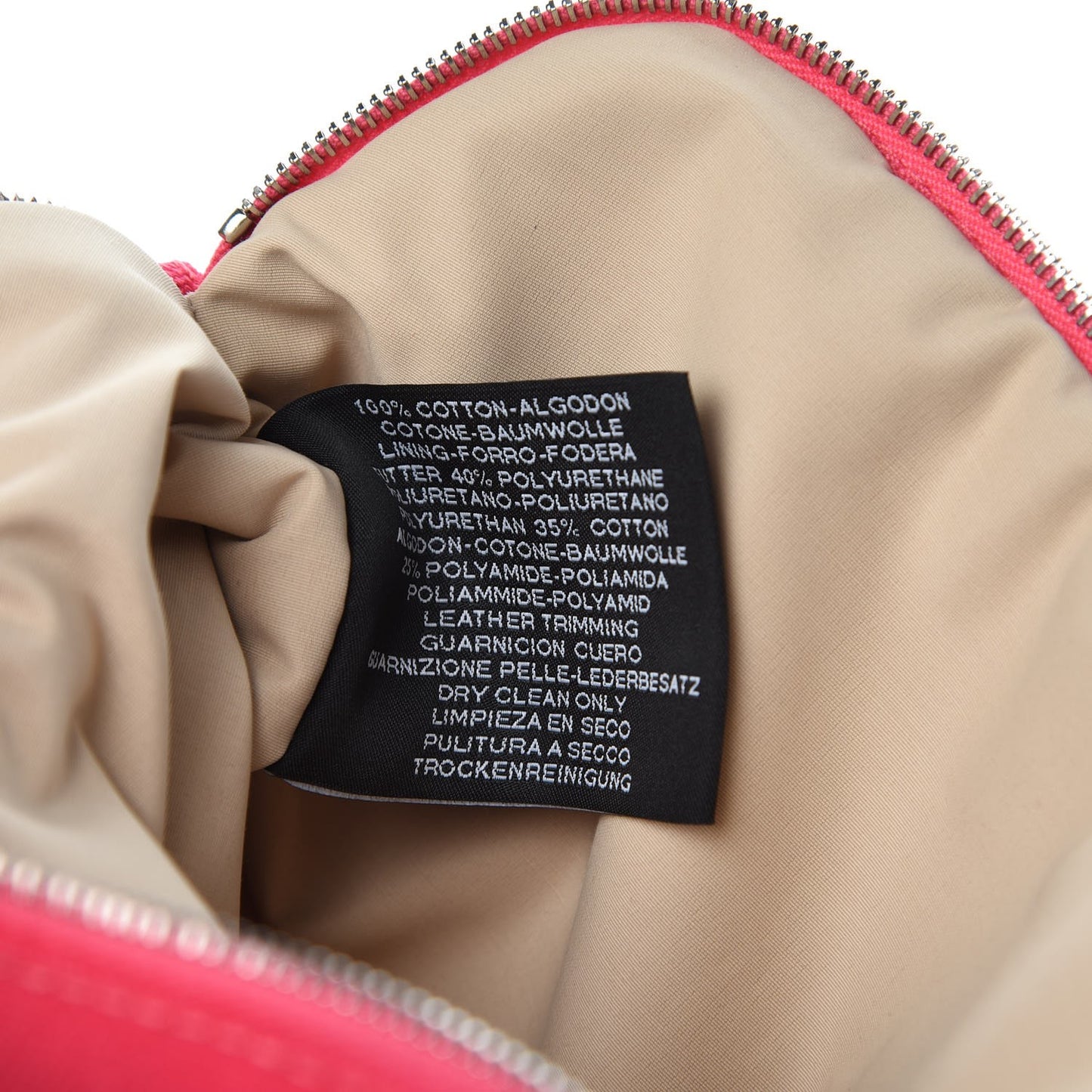 Cotton Bolide Travel Cosmetic Pouch Rose Extreme