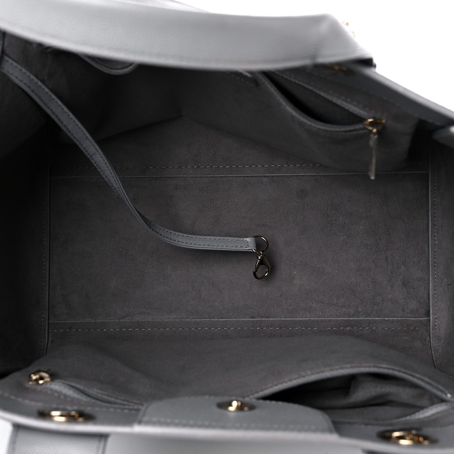 Chanel Caviar Studded Small Deauville Tote Grey 4 of 18
