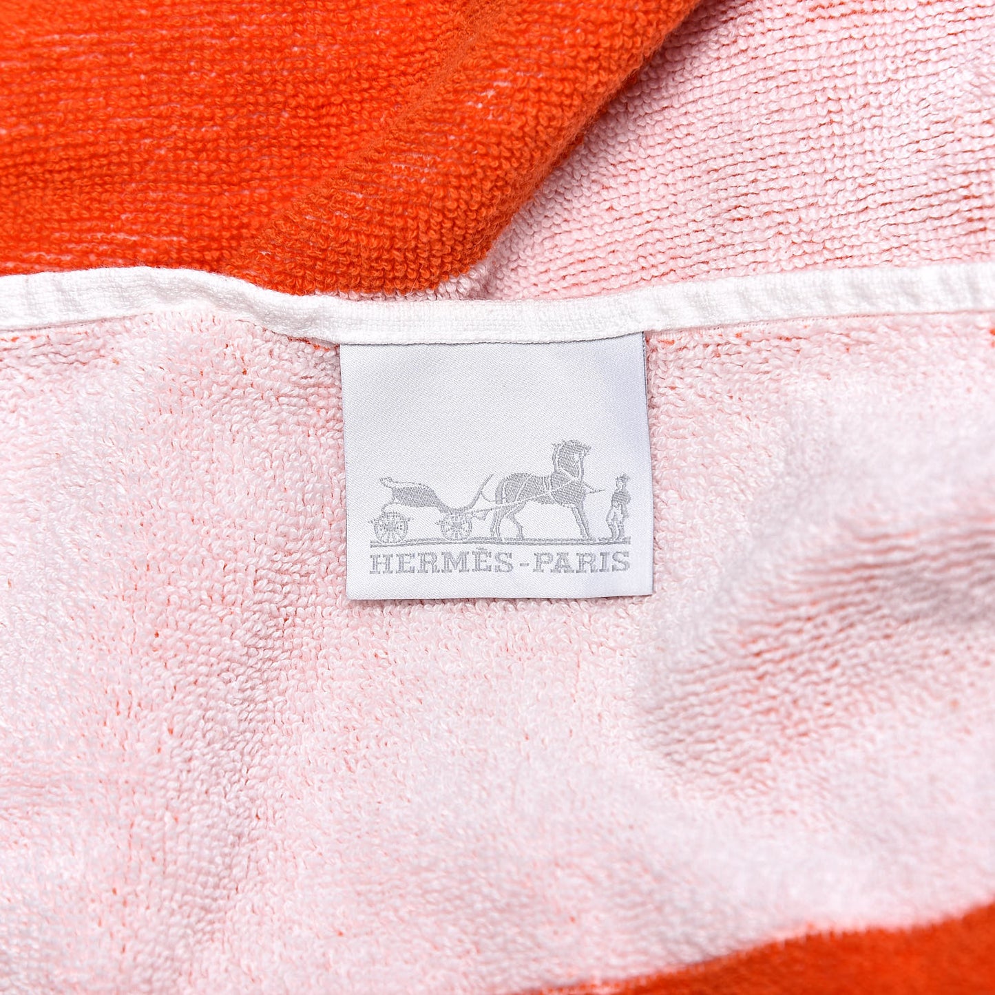 Cotton Terry Striped Beach Towel
