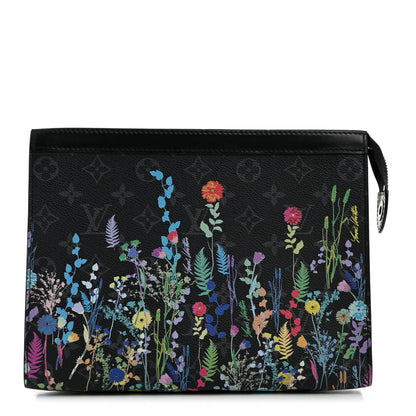 Louis Vuitton Monogram Eclipse Folia Pochette Voyage MM 1 of 7