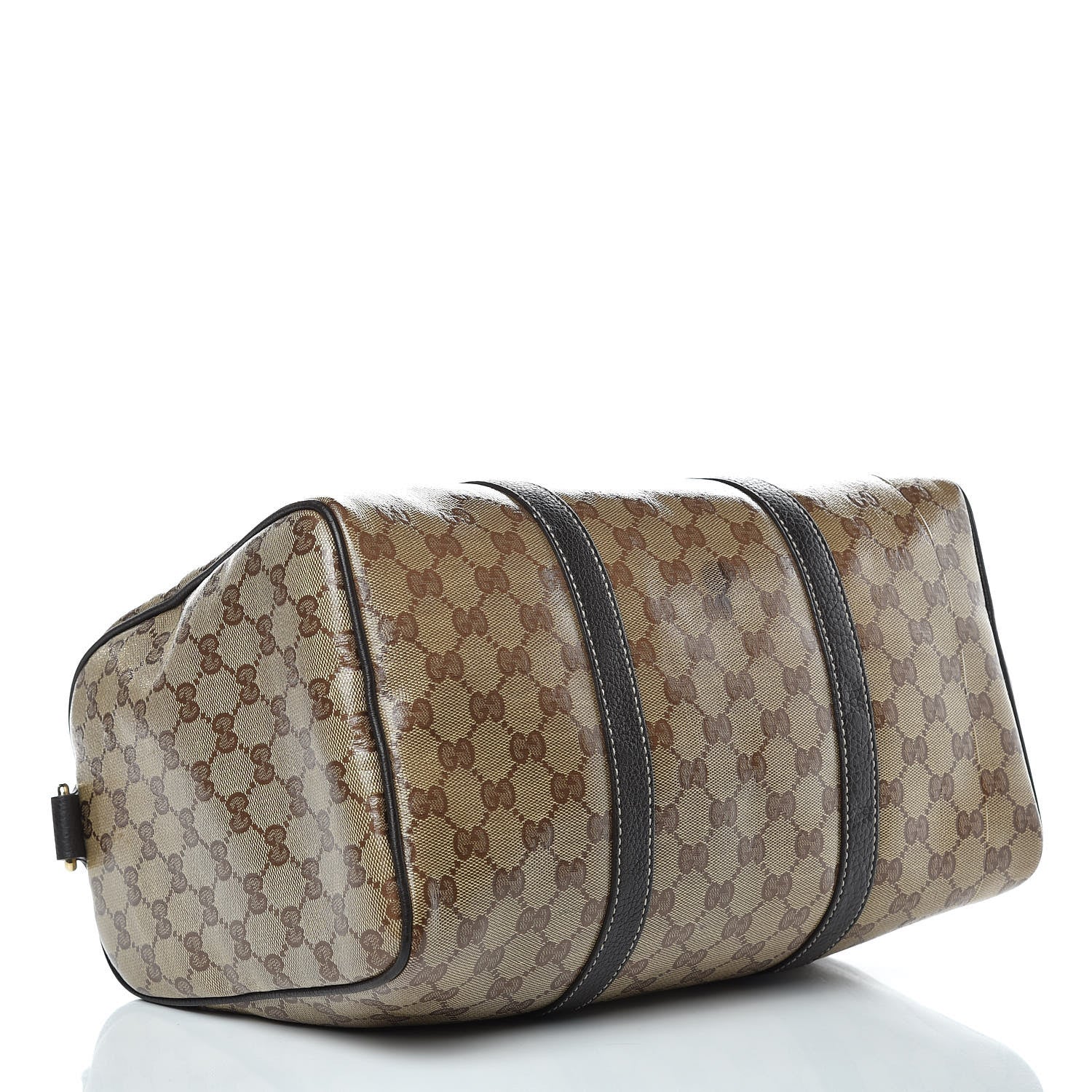 Gucci Crystal Monogram Medium Joy Boston Dark Brown 4 of 11