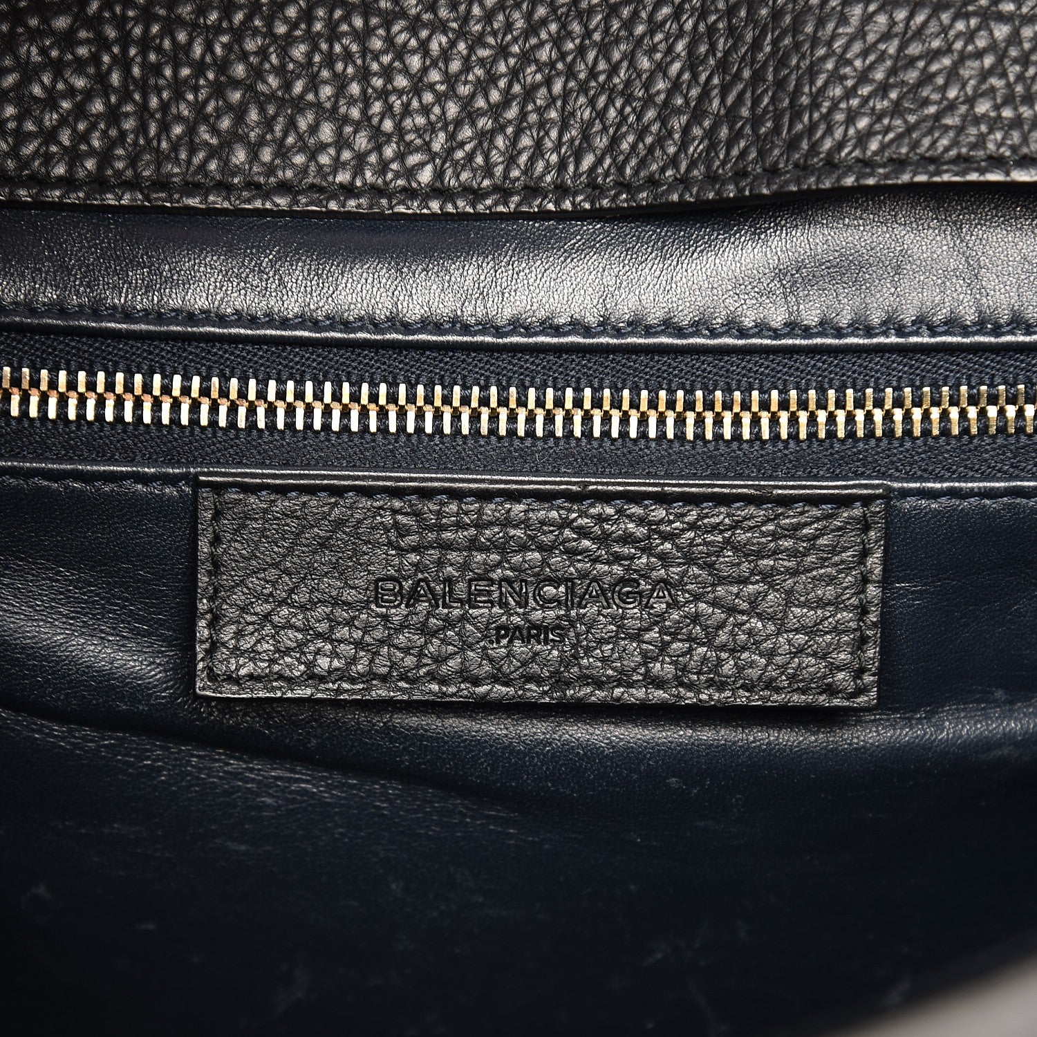 Balenciaga Grained Calfskin M Tube Round Tote Black 6 of 19