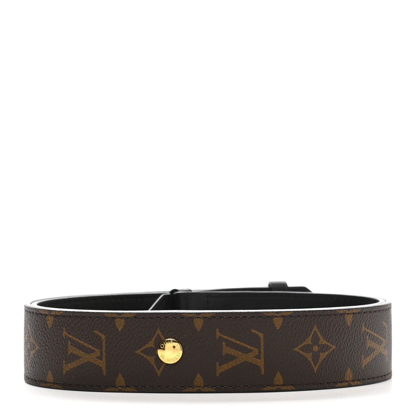 Monogram Adjustable Bandouliere Shoulder Strap Black