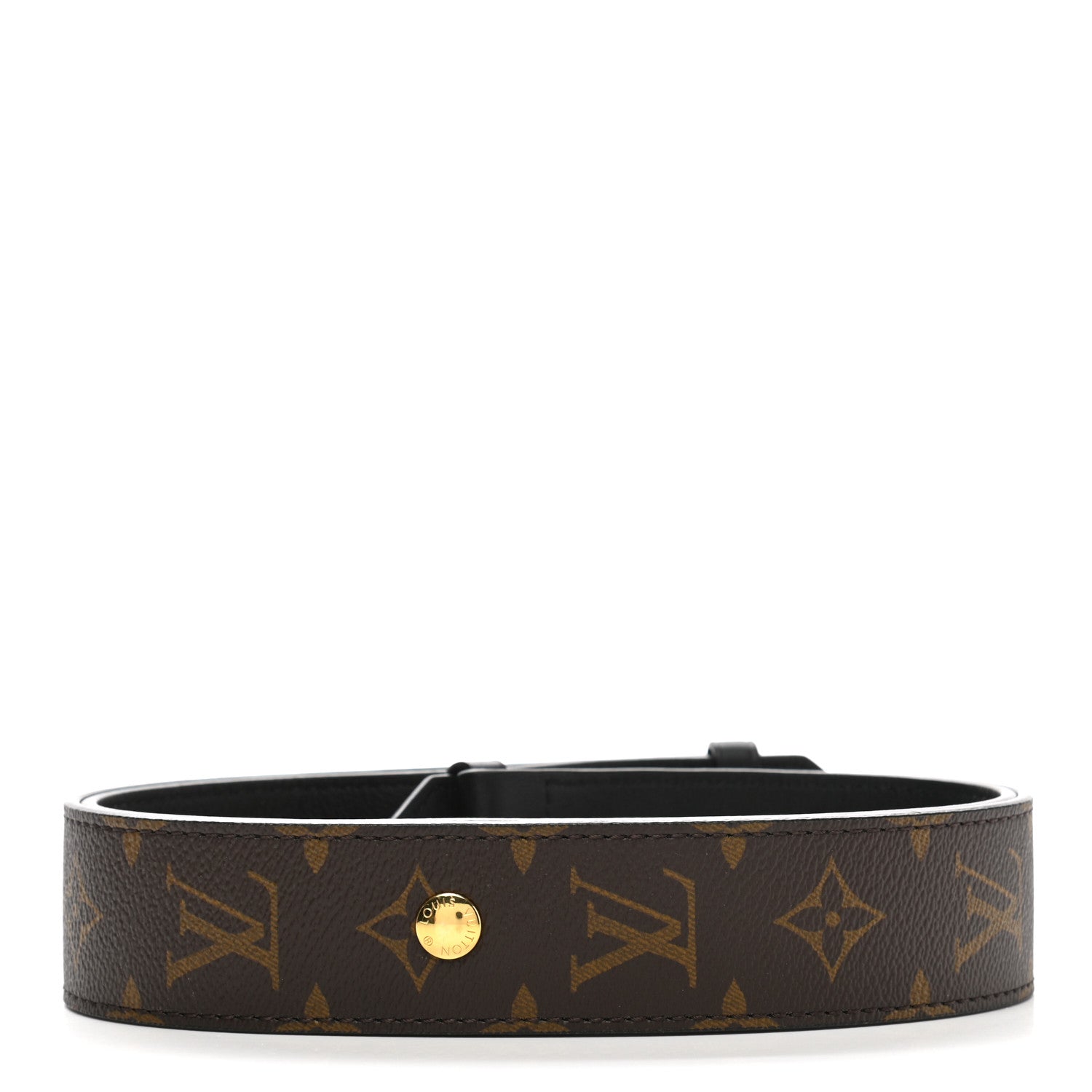 Louis Vuitton Monogram Adjustable Bandouliere Shoulder Strap Black 2 of 6