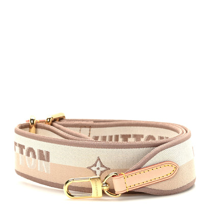 Louis Vuitton Jacquard Speedy Bandouliere 20 Shoulder Strap Beige 1 of 3