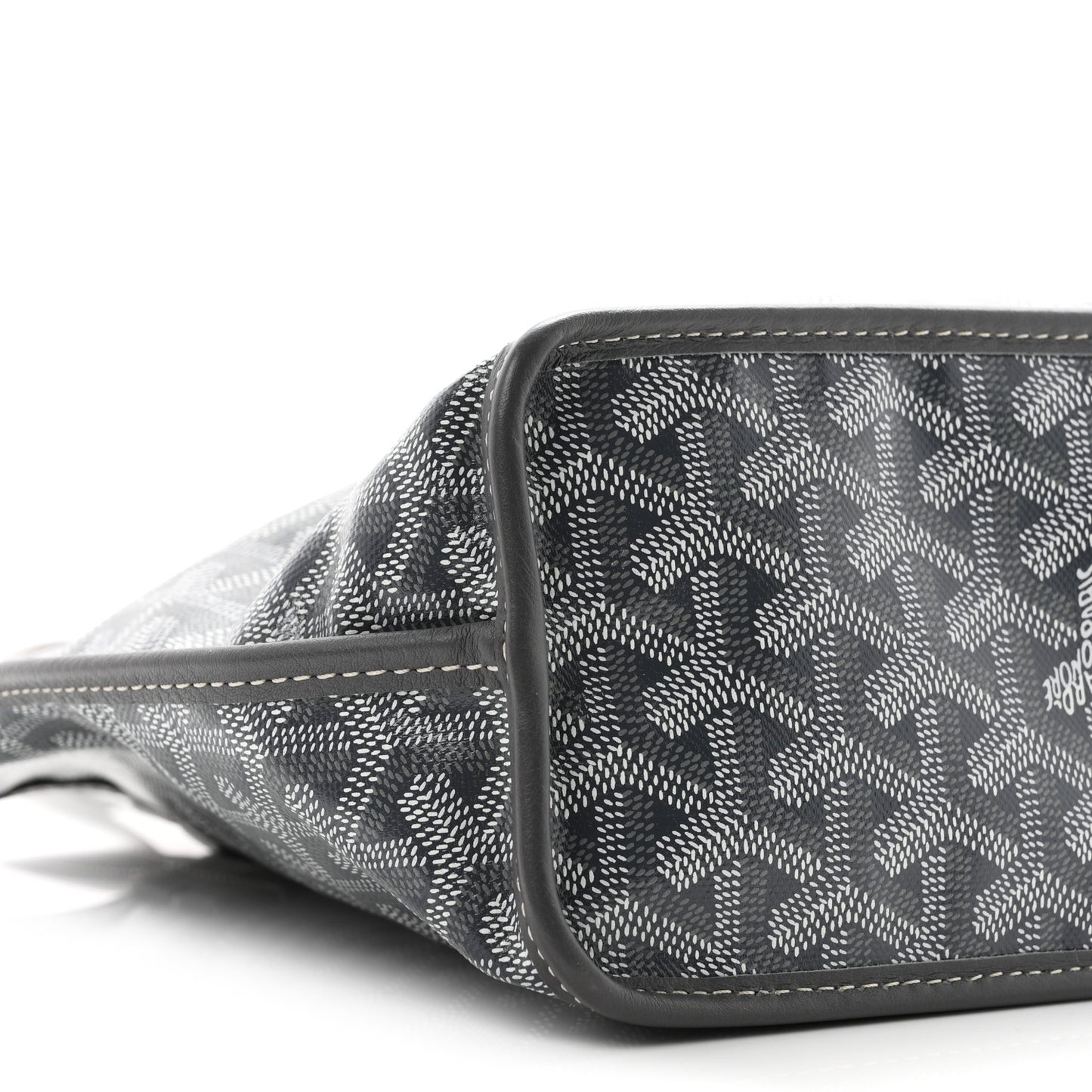 Goyardine Reversible Mini Anjou Grey