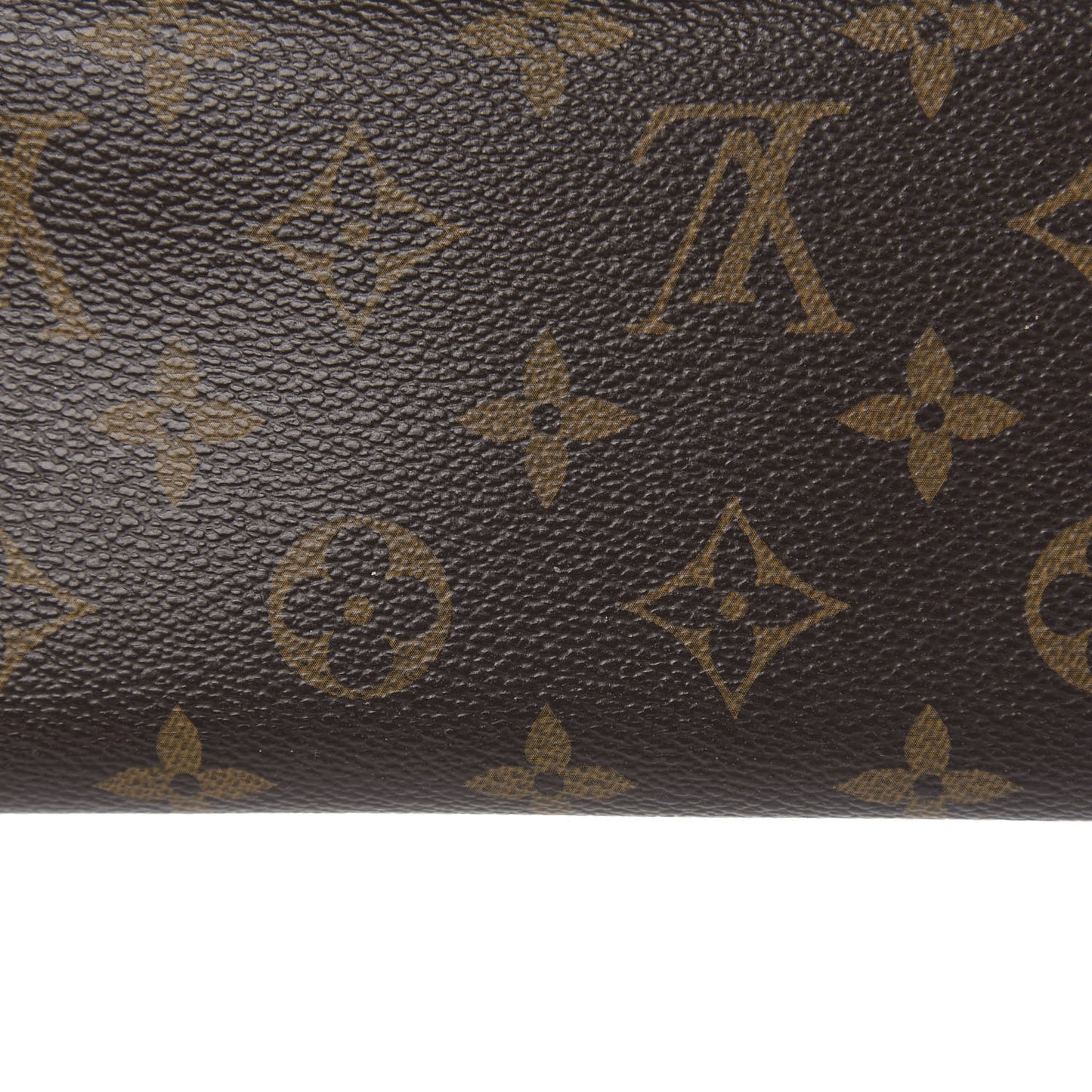 Monogram Emilie Wallet Red