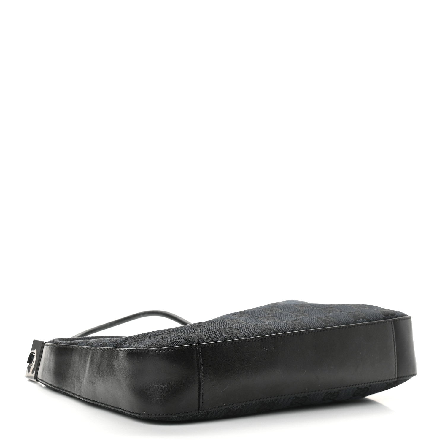 Gucci Monogram GG Small Clasp Hobo Black 4 of 10