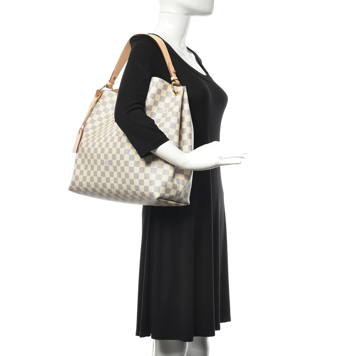 Louis Vuitton Damier Azur Graceful MM 2 of 11
