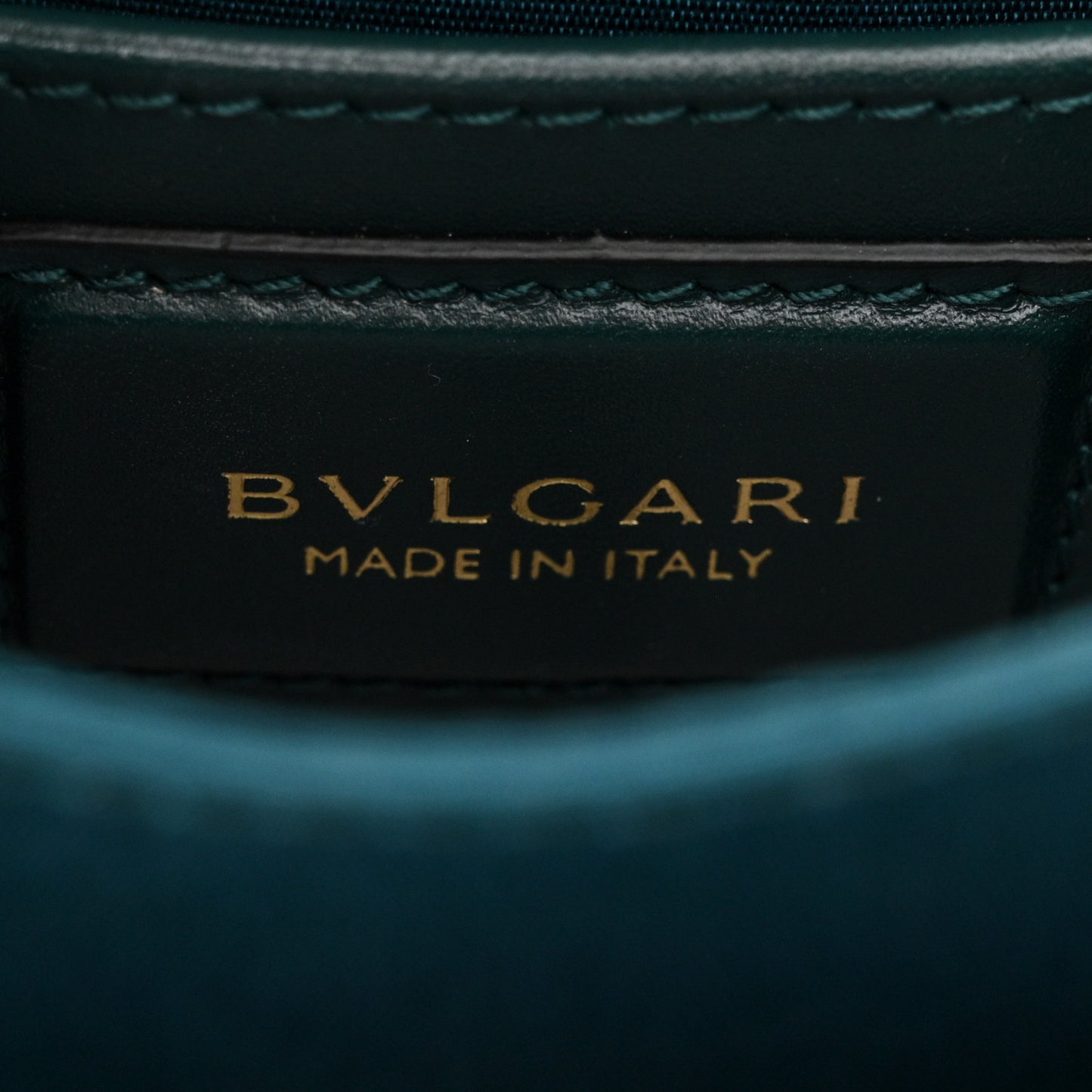 Calfskin Serpenti Forever Top Handle Emerald Green