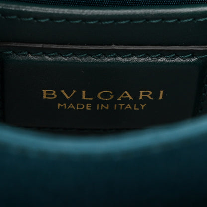 Bulgari Calfskin Serpenti Forever Top Handle Emerald Green 7 of 12