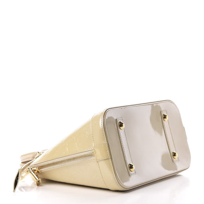 Louis Vuitton Vernis Alma PM Blanc Corail 4 of 9