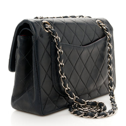 Chanel Lambskin Quilted Small Double Flap Black 3 of 12