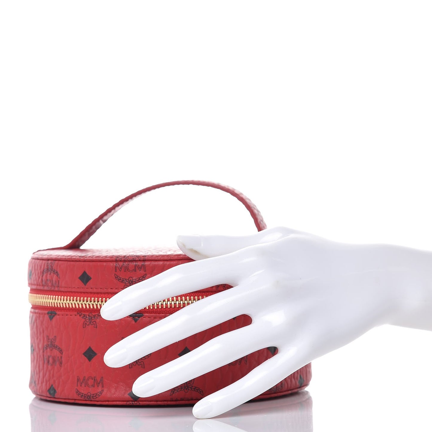 Visetos Vanity Cosmetic Case Red