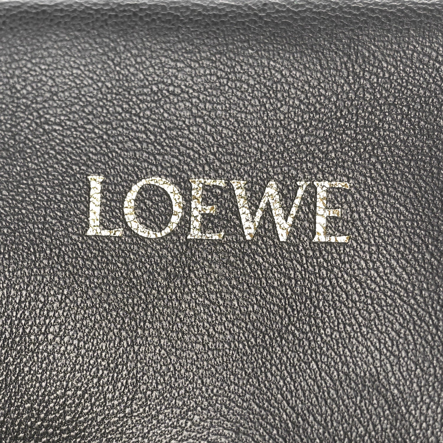 Loewe Nappa Pleated Small Flamenco Knot Bag Black 6 of 9