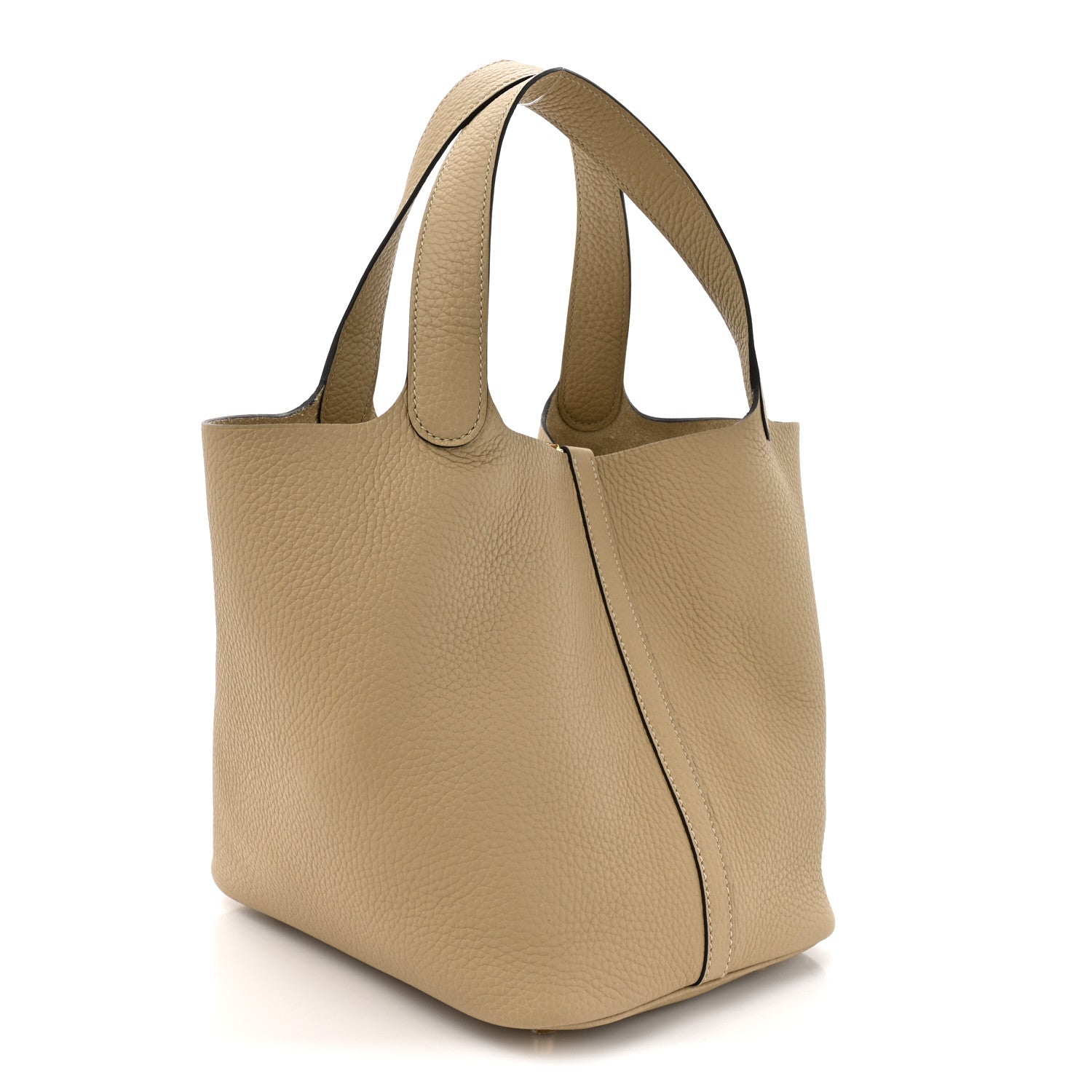 Hermes Taurillon Clemence Picotin Lock 22 MM Trench 3 of 11