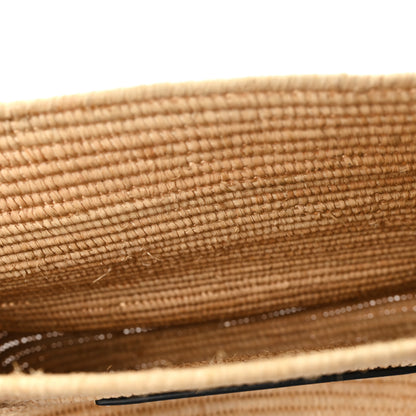 Loewe Raffia Small Square Basket Tote Bag Natural Tan 11 of 12