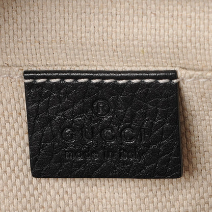 Gucci Pebbled Calfskin Small Soho Disco Bag Black 6 of 7