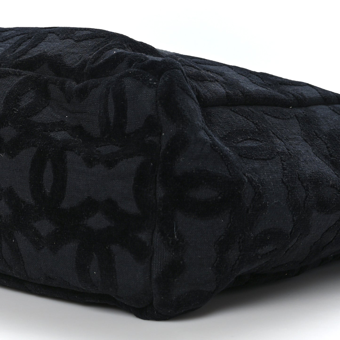 Terry Cotton CC Beach Tote Black
