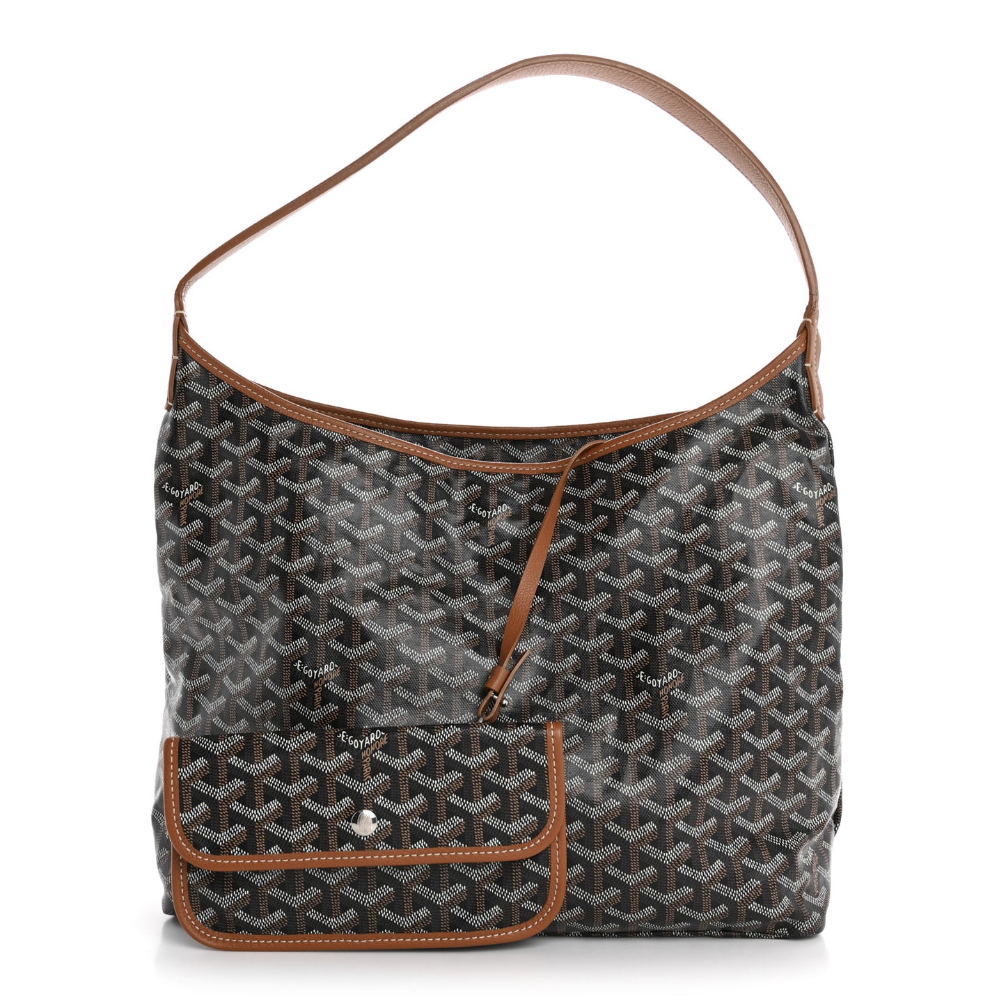 Goyardine Boheme Hobo Black Gold
