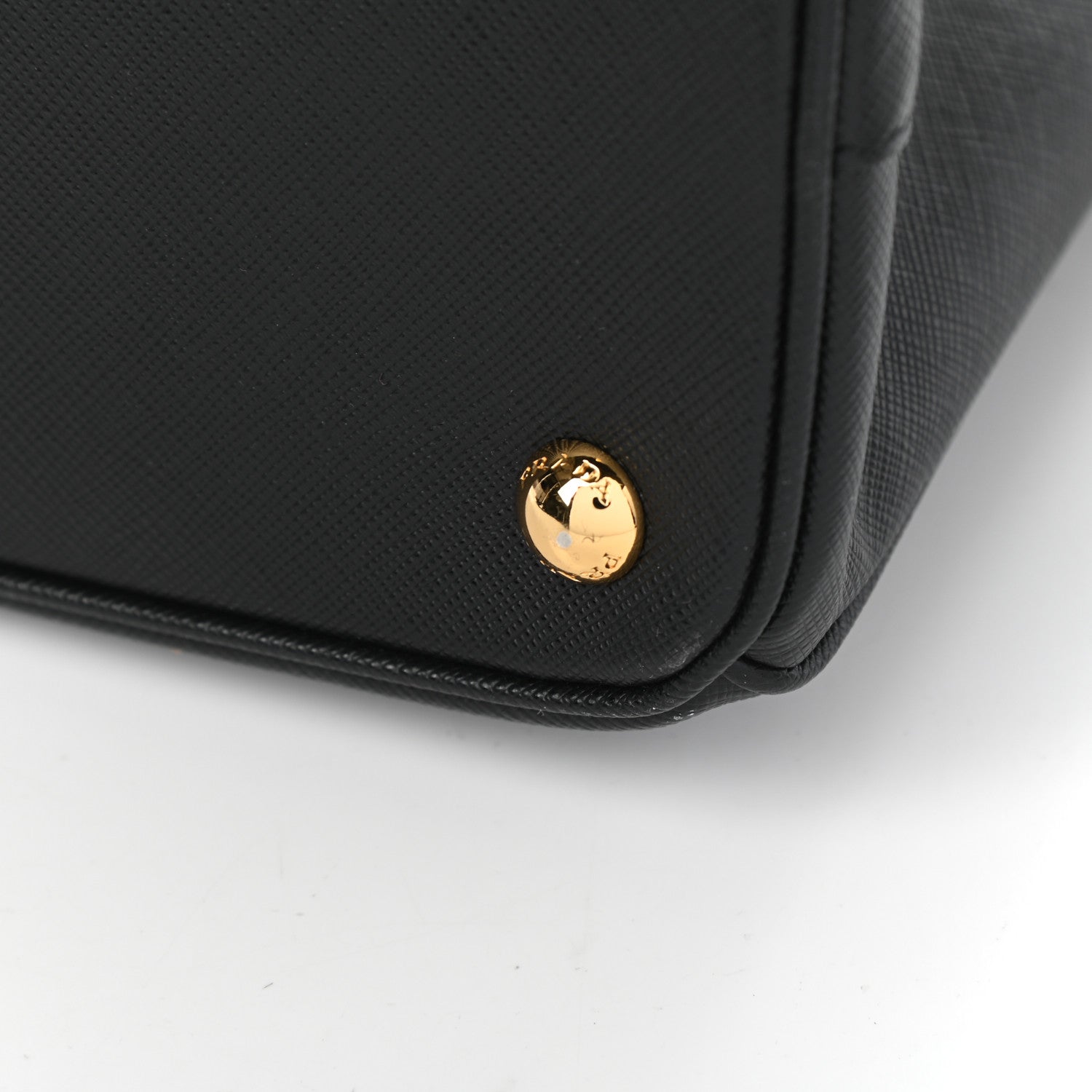 Prada Saffiano Small Galleria Double Zip Tote Black 20 of 25
