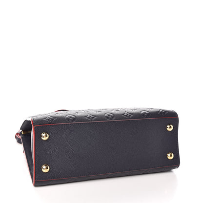 Louis Vuitton Empreinte Pont Neuf MM Marine Rouge 4 of 12