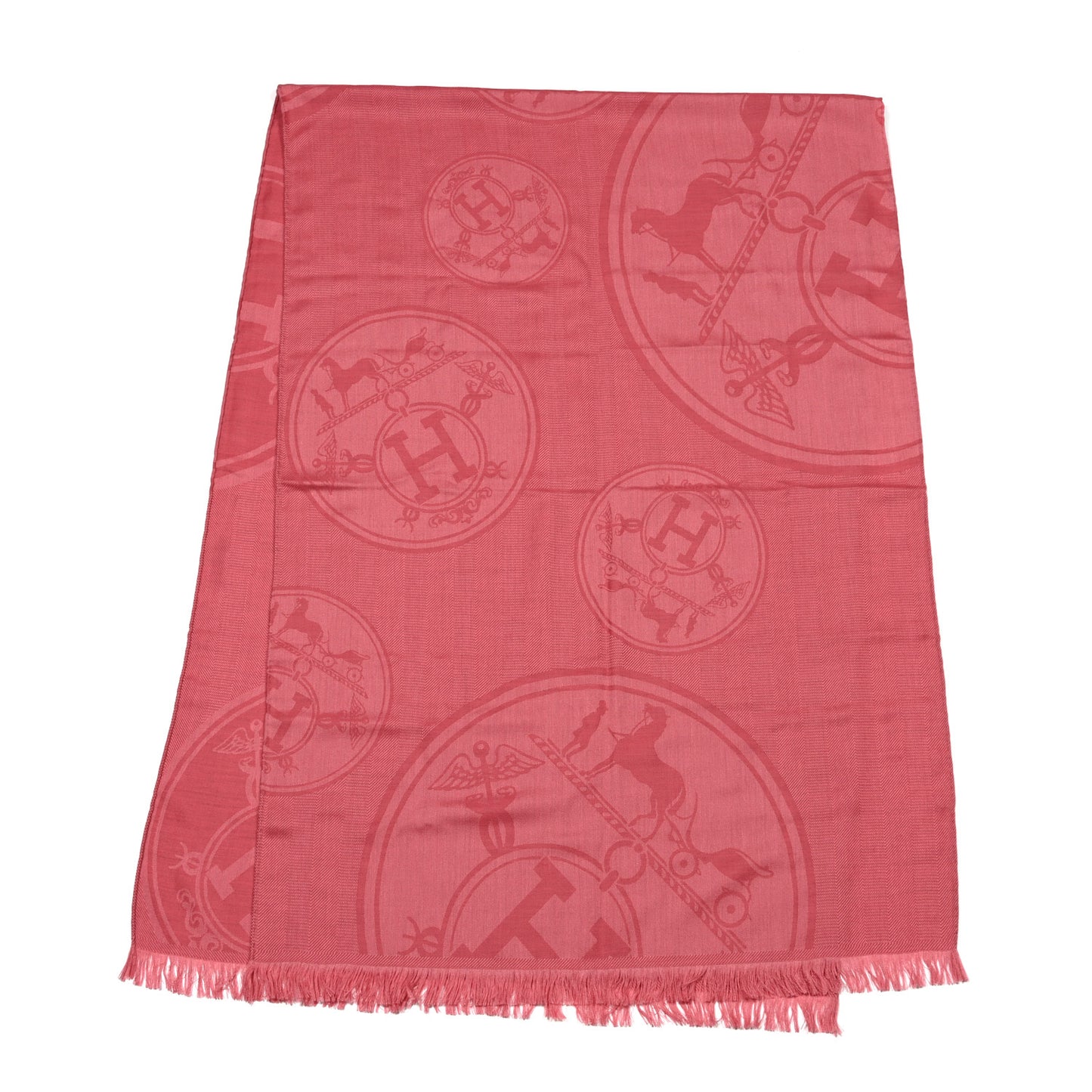 Cashmere Silk New Libris Stole Rose Gloss