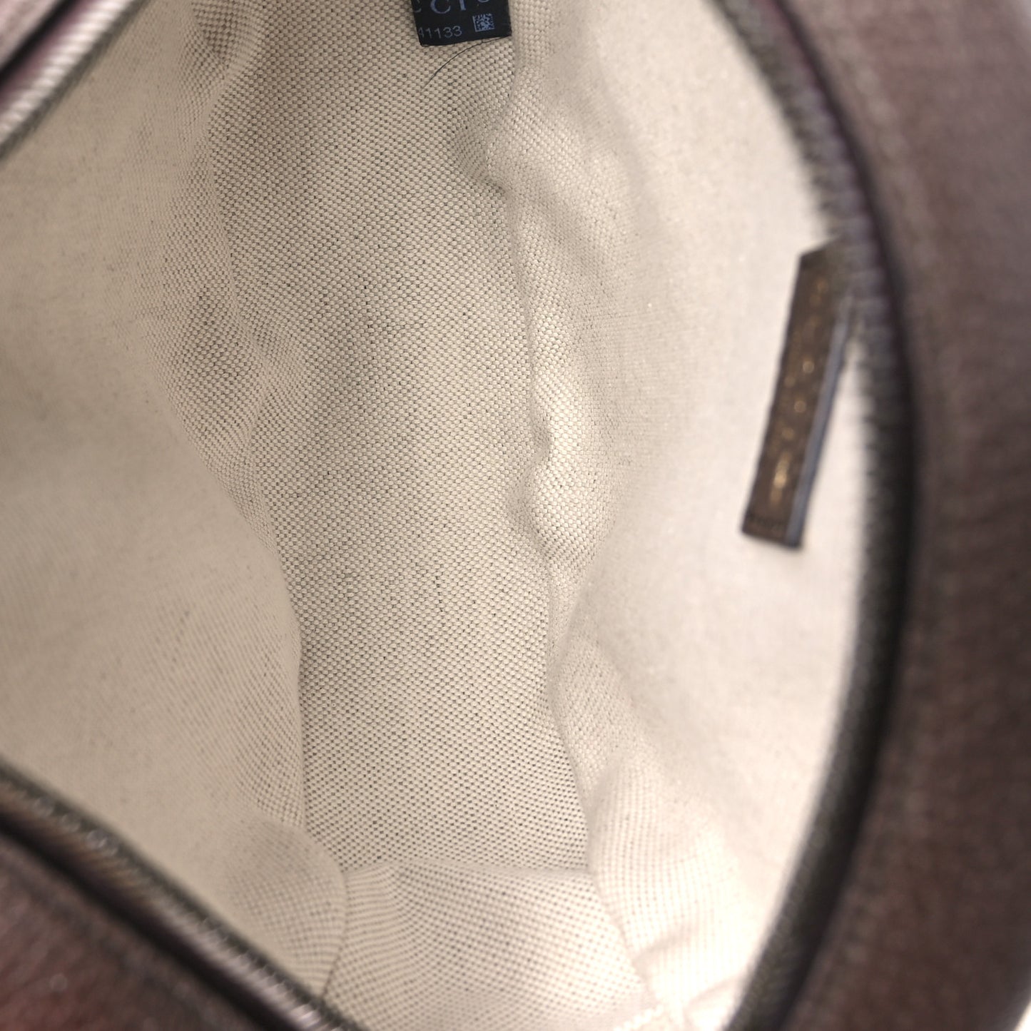 X ADIDAS Crystal Vintage Monogram Textured Dollar Calfskin Web Trefoil Small Ophidia Round Shoulder Bag Mid Natural Nut Off White New Acero
